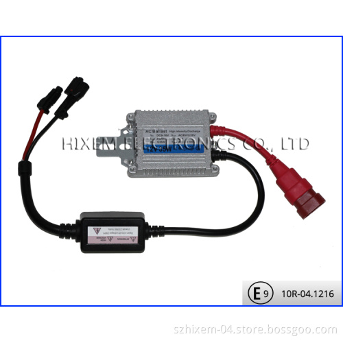 Hot Selling AC HID Ballast 12V 35W Hx35-37s, Less Than 1% Defective Rate, 1 Year Warranty